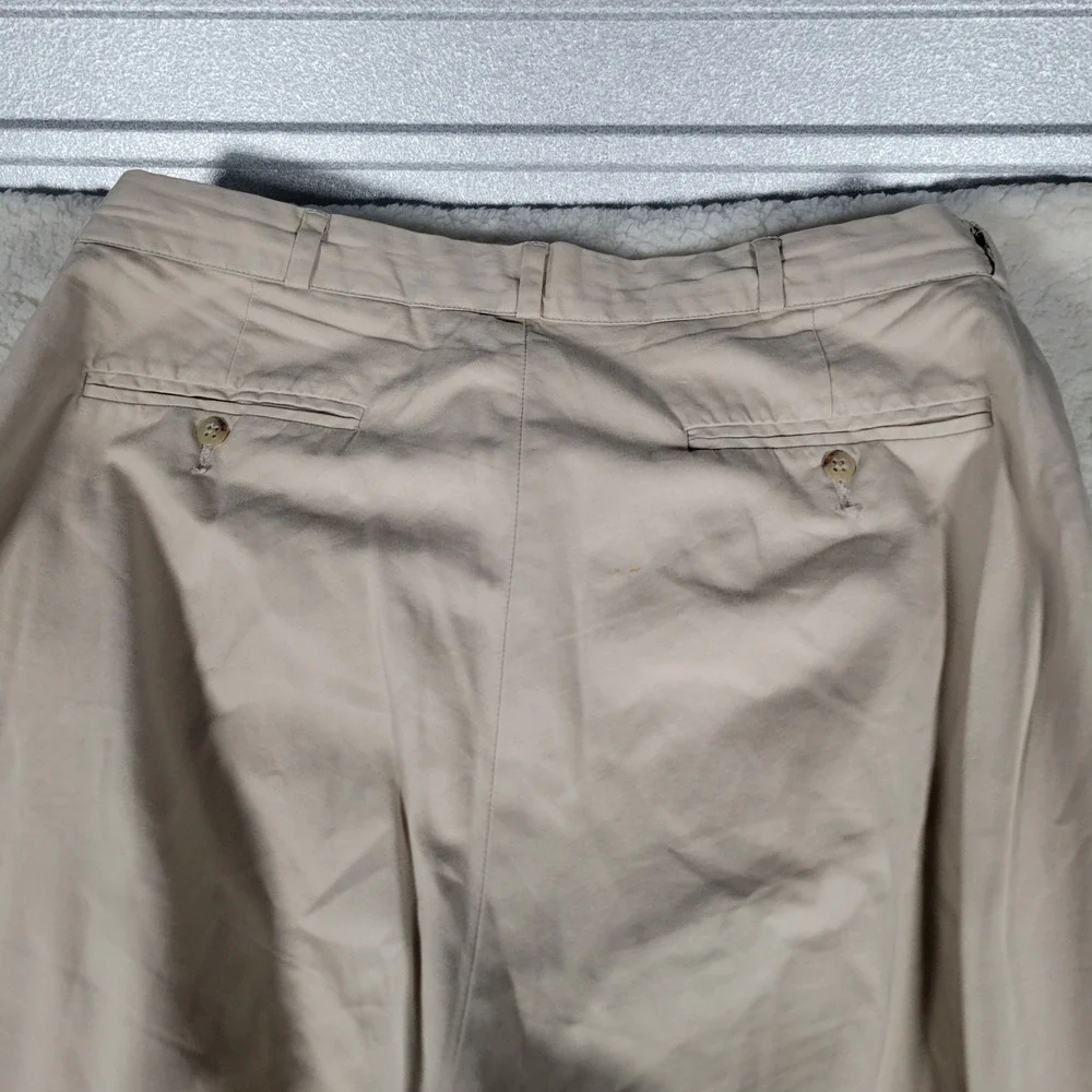Polo Ralph Lauren Chino Trousers Mens 35x31 Tan‎ Beige Cotton Straight Leg Pant